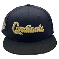 St. Louis Cardinals Navy Legends Pack 100th Anniversary Patch Grey UV New Era 59FIFTY Fitted Hat