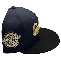 St. Louis Cardinals Navy Legends Pack 100th Anniversary Patch Grey UV New Era 59FIFTY Fitted Hat
