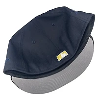 St. Louis Cardinals Navy Legends Pack 100th Anniversary Patch Grey UV New Era 59FIFTY Fitted Hat