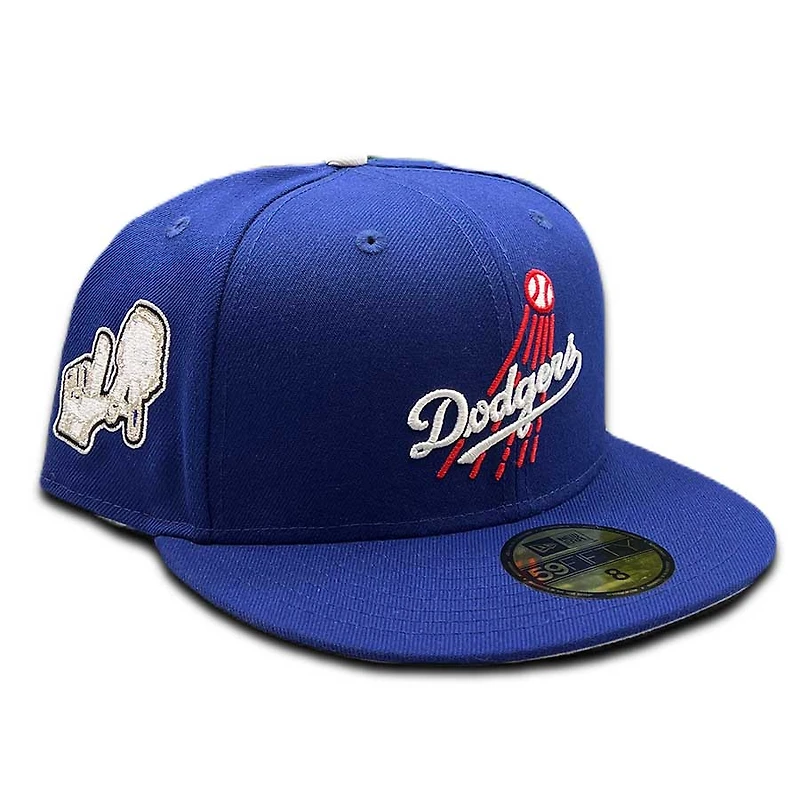 Los Angeles Dodgers Royal Blue The LAnd Pack Gray UV 59FIFTY Fitted Hat