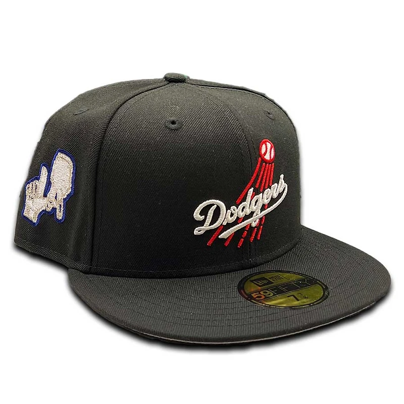 Los Angeles Dodgers Black The LAnd Pack Gray UV 59FIFTY Fitted Hat