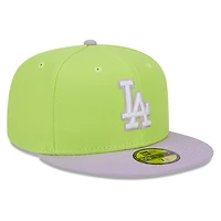 Los Angeles Dodgers Green Two Tone Color Pack Grey UV New Era 59FIFTY Fitted Hat