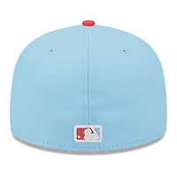 New York Yankees Blue Two Tone Color Pack Grey UV Era 59FIFTY Fitted Hat