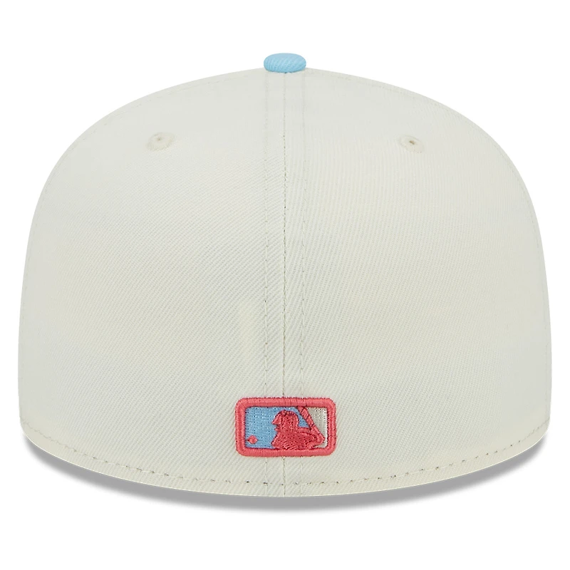 Toronto Blue Jays Cream Two Tone Color Pack Grey UV New Era 59FIFTY Fitted Hat