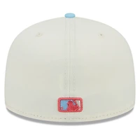 Toronto Blue Jays Cream Two Tone Color Pack Grey UV New Era 59FIFTY Fitted Hat