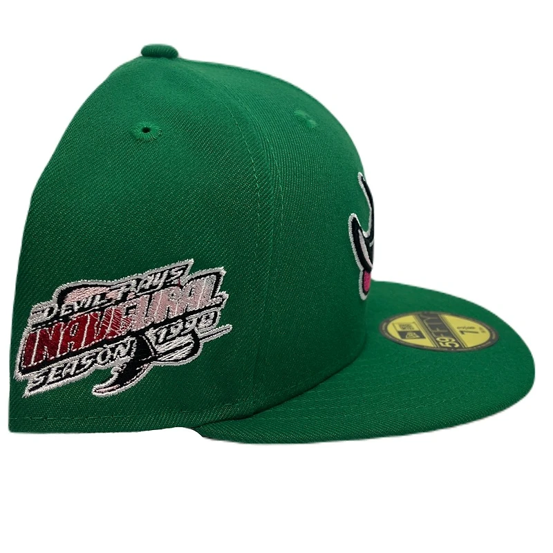 Tampa Bay Rays Green Botanical Pack 1998 Inaugural Season Patch Pink UV 59FIFTY Fitted Hat