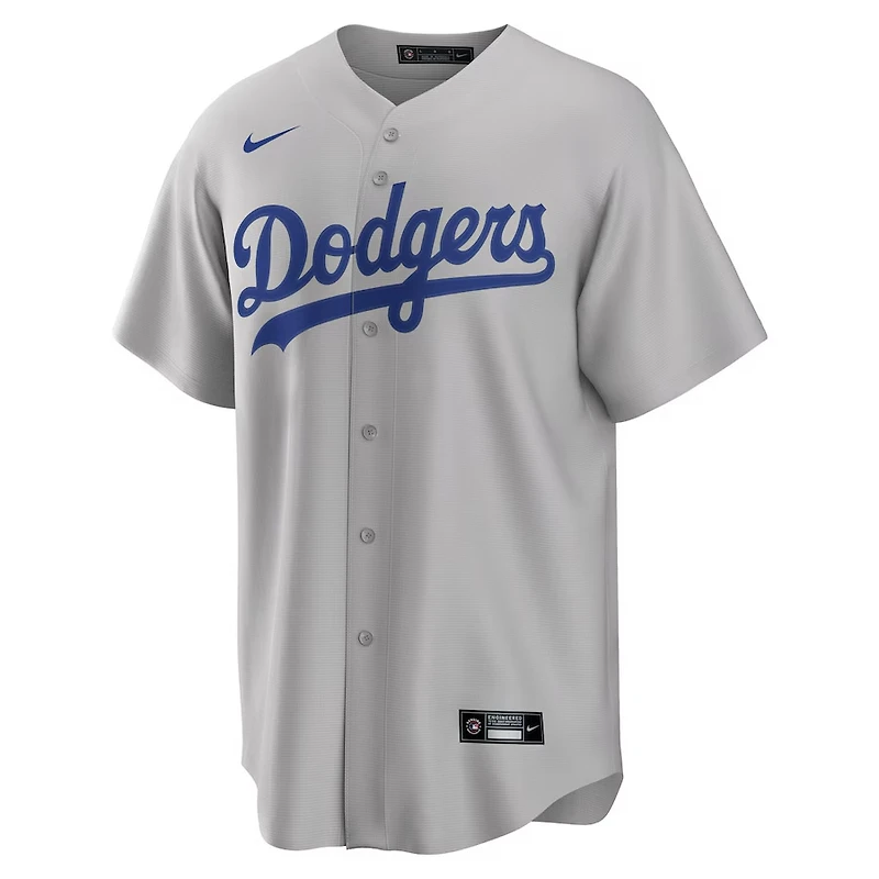 Los Angeles Dodgers Mookie Betts Nike Gray Alternate Jersey