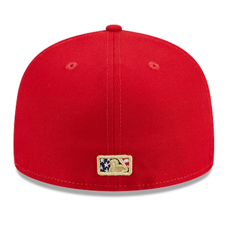 St. Louis Cardinals Red Independence Day 2023 New Era 59FIFTY Fitted Hat