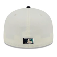 Seattle Mariners Chrome Team Shimmer Gray UV 59FIFTY Fitted Hat