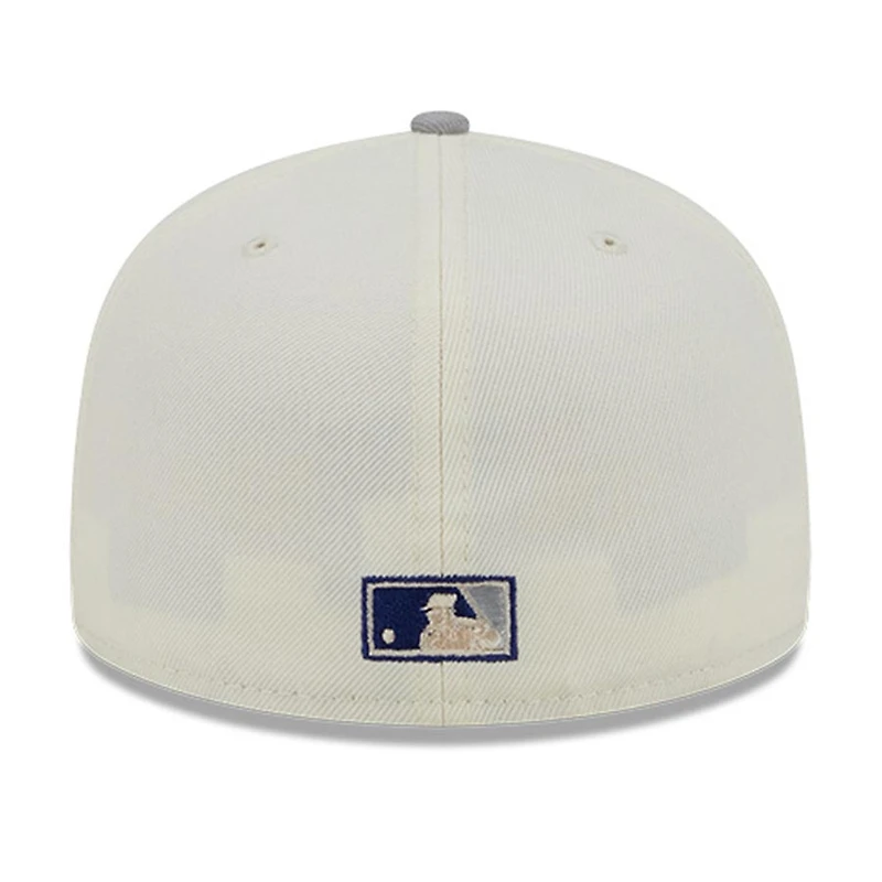 Los Angeles Dodgers Chrome Team Shimmer Gray UV 59FIFTY Fitted Hat