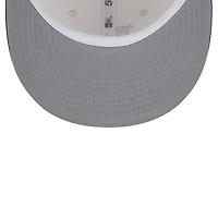 Los Angeles Dodgers Chrome Team Shimmer Gray UV 59FIFTY Fitted Hat