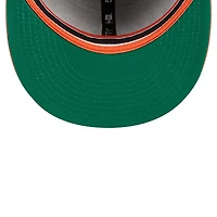 San Francisco Giants Black Two Tone Retro Script Green UV 59FIFTY Fitted Hat