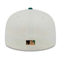 Atlanta Braves Chrome Camp Collection Gray UV 59FIFTY Fitted Hat