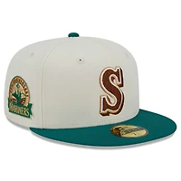 Seattle Mariners Chrome Camp Collection Gray UV 59FIFTY Fitted Hat