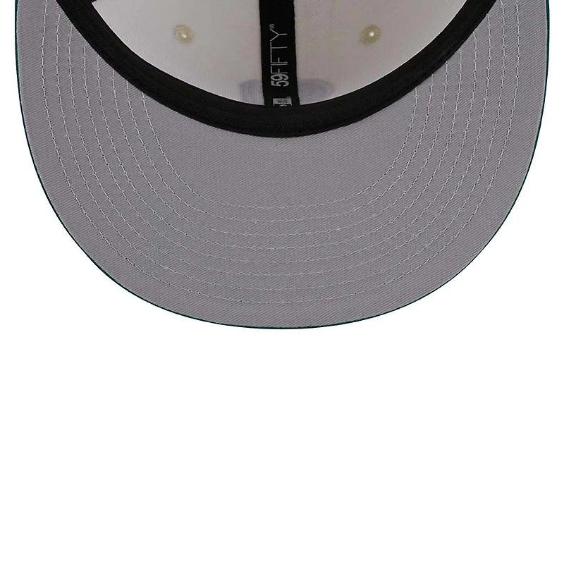 Seattle Mariners Chrome Camp Collection Gray UV 59FIFTY Fitted Hat