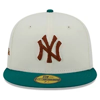 New York Yankees Chrome Camp Collection Gray UV 59FIFTY Fitted Hat