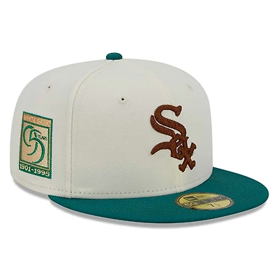 Chicago White Sox Chrome Camp Collection Gray UV 59FIFTY Fitted Hat