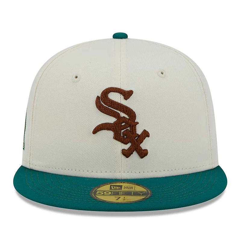 Chicago White Sox Chrome Camp Collection Gray UV 59FIFTY Fitted Hat