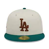 Los Angeles Dodgers Chrome Camp Collection Gray UV Annual Clearance 59FIFTY Fitted Hat