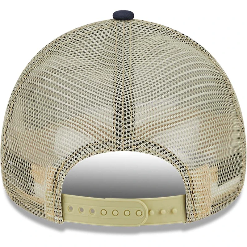 Houston Astros Tan All Day Trucker New Era 9FORTY A-Frame Snapback