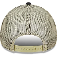 Pittsburgh Steelers Tan All Day Trucker New Era 9FORTY A-Frame Snapback