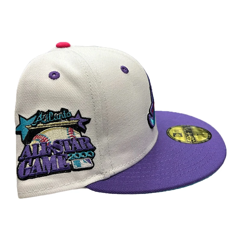 Atlanta Braves Two Tone 2000 ASG Patch Blue UV New Era 59FIFTY Fitted Hat