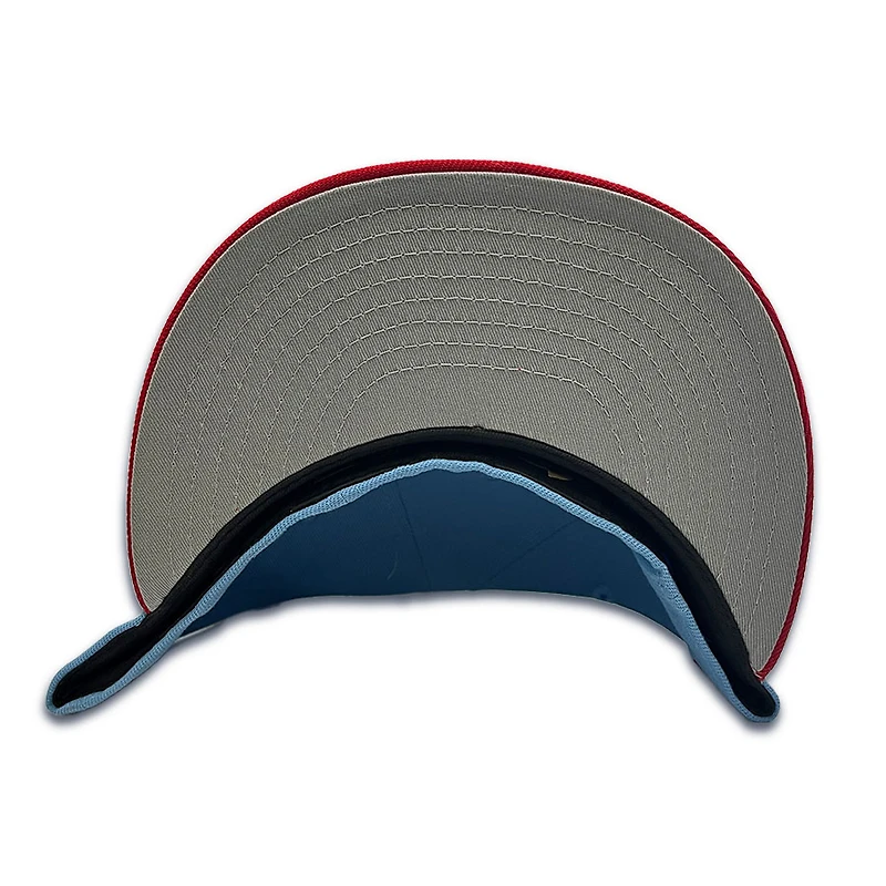 Mexico Sky Blue Red Two Tone WBC Gray UV New Era 59FIFTY Fitted Hat