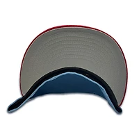 Mexico Sky Blue Red Two Tone WBC Gray UV New Era 59FIFTY Fitted Hat
