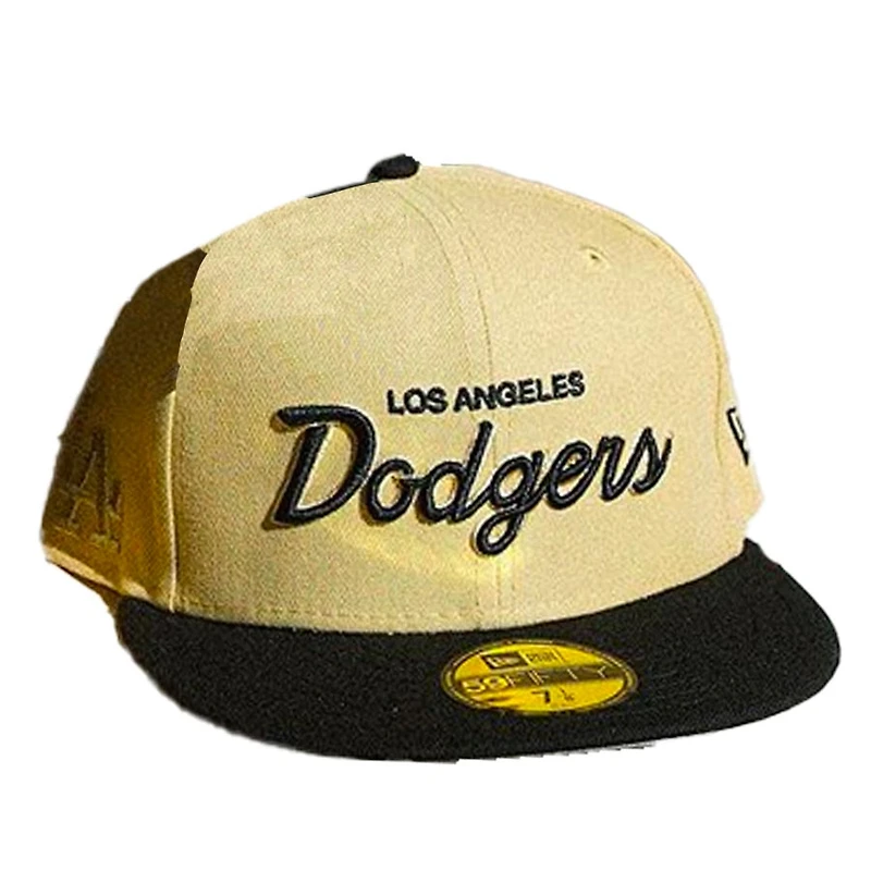 Los Angeles Dodgers Vegas Gold Kemp LA Patch Gray UV 59FIFTY Fitted Hat
