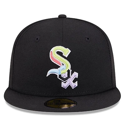 Chicago White Sox Multi Color Pack 2005 World Series Patch Grey UV New Era 59FIFTY Fitted Hat