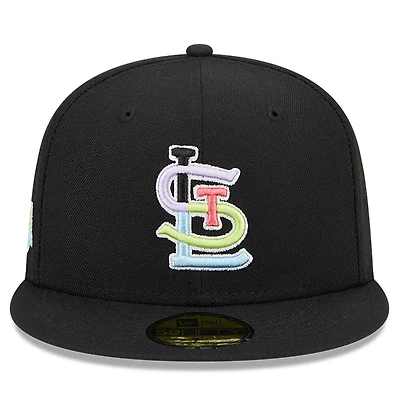 St. Louis Cardinals Multi Color Pack 2011 World Series Fall Classic Patch Grey UV New Era 59FIFTY Fitted Hat