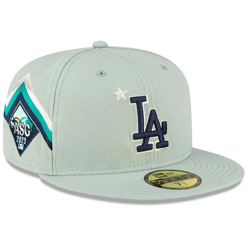Los Angeles Dodgers Mint 2023 MLB All-Star Game Workout New Era 59FIFTY Fitted Hat