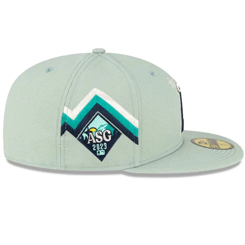 Los Angeles Angels Mint 2023 MLB All-Star Game Workout New Era 59FIFTY Fitted Hat