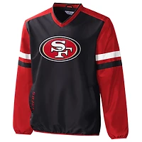 San Francisco 49ers GIII Batter's Box V-Neck Windbreaker Jacket