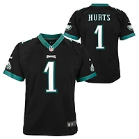 Youth Philadelphia Eagles Jalen Hurts Black Nike Game Jersey