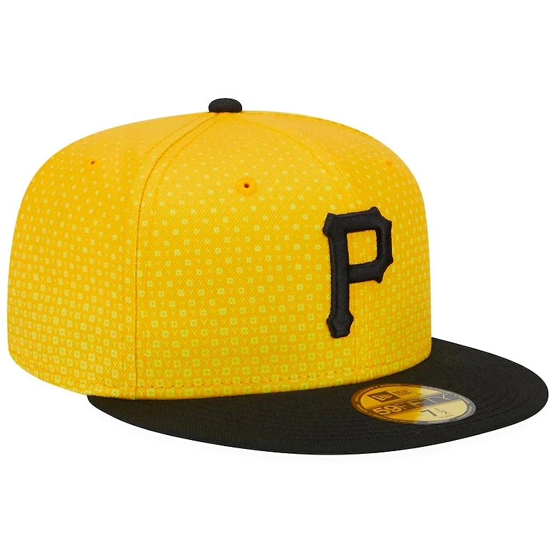 Pittsburgh Pirates Yellow City Connect 59FIFTY Fitted Hat