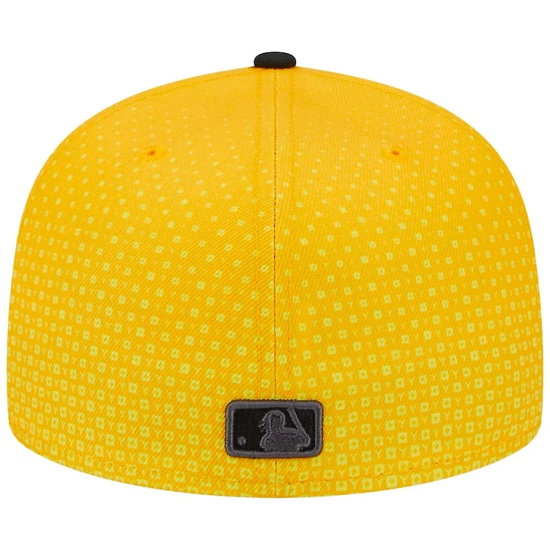 Pittsburgh Pirates Yellow City Connect 59FIFTY Fitted Hat