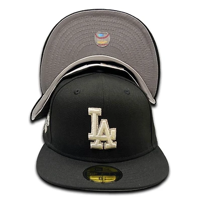Los Angeles Dodgers Just Another Day 100th Patch Gray UV 59FIFTY Fitted Hat