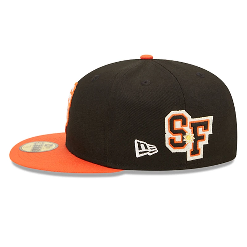 San Francisco Giants Letterman Collection Gray UV 59FIFTY Fitted Hat