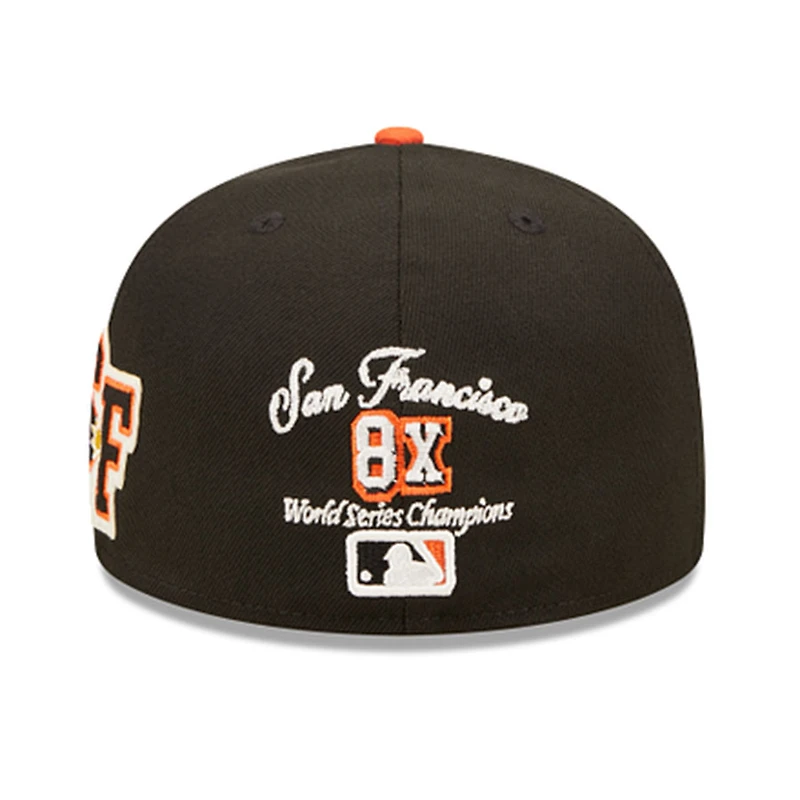 San Francisco Giants Letterman Collection Gray UV 59FIFTY Fitted Hat