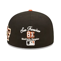 San Francisco Giants Letterman Collection Gray UV 59FIFTY Fitted Hat