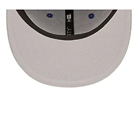 Los Angeles Dodgers Letterman Collection Gray UV 59FIFTY Fitted Hat