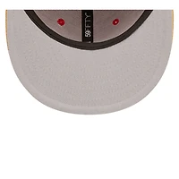 San Francisco 49ers Letterman Collection Gray UV 59FIFTY Fitted Hat