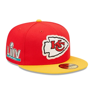 Kansas City Chiefs Letterman Collection Gray UV 59FIFTY Fitted Hat