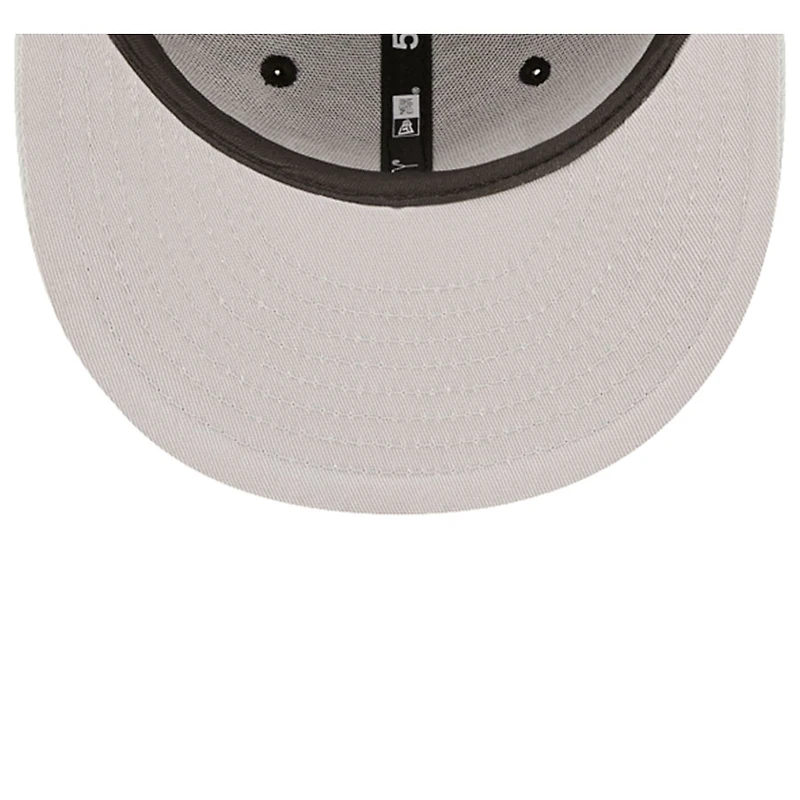 Las Vegas Raiders Letterman Collection Gray UV 59FIFTY Fitted Hat