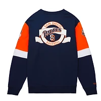 San Diego Padres Mitchell & Ness All Over Crew 3.0 Sweatshirt