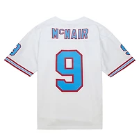 Tennessee Oilers Steve Mcnair 1998 Mitchell & Ness White Legacy Jersey