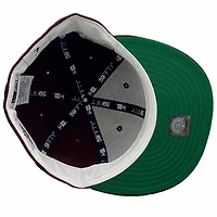 Memphis Redbirds Maroon and Mocha Women Artists Pack Triple A Patch Green UV New Era 59Fifty Fitted Hat