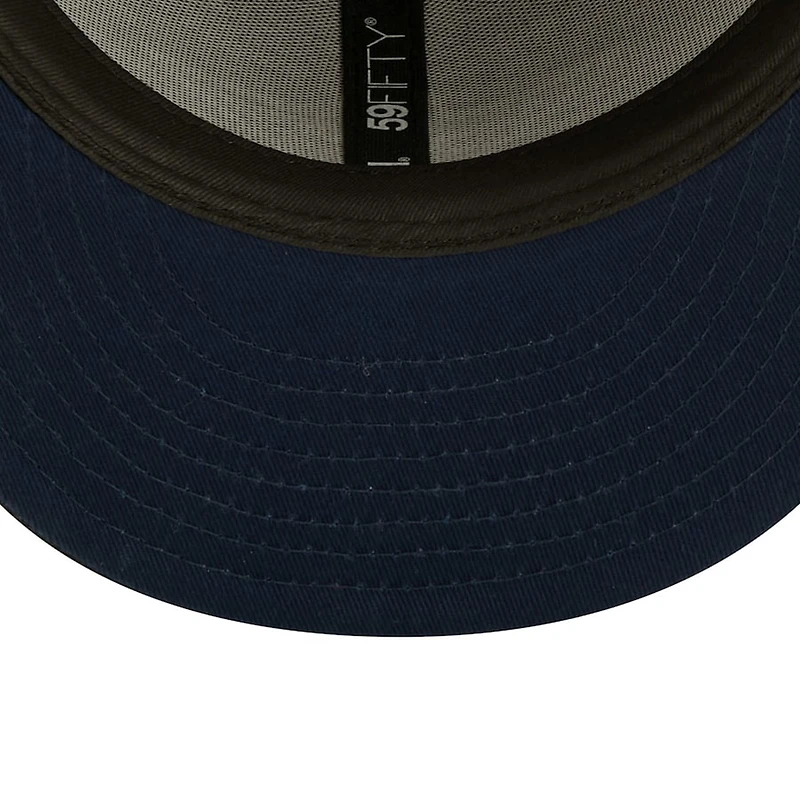 Dallas Cowboys Black Camo NFL Navy UV New Era 59FIFTY Fitted Hat