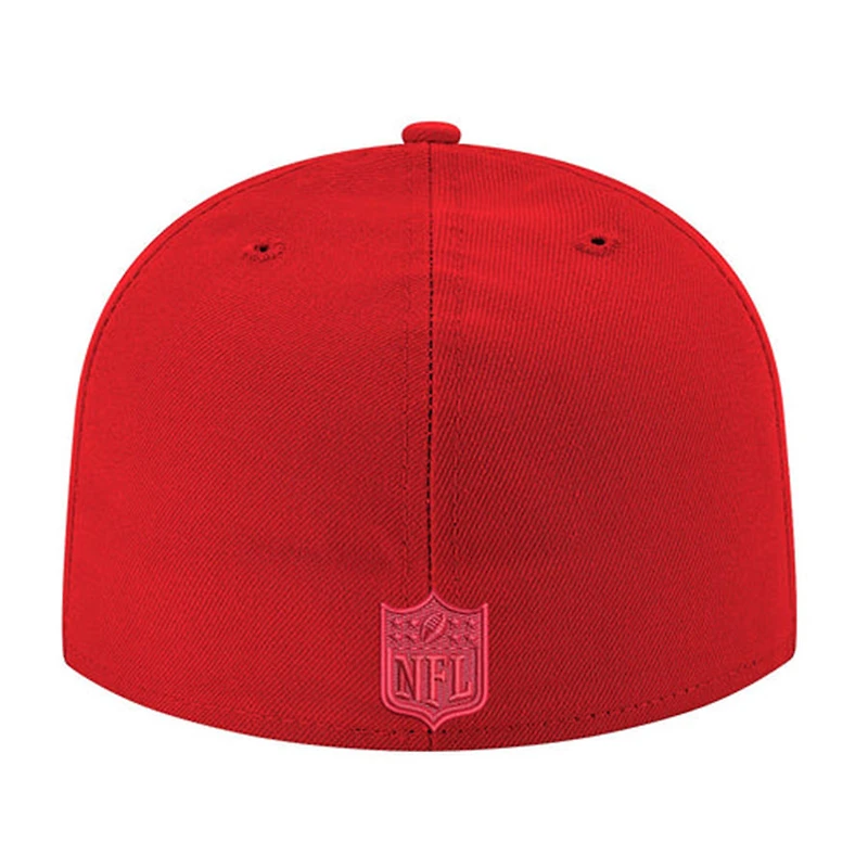 Dallas Cowboys Scarlett Red Tonal Gray UV New Era 59FIFTY Fitted Hat
